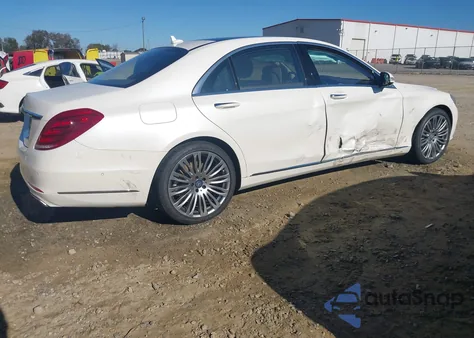 2016 Mercedes-Benz S 550 из США, поврежденный, VIN WDDUG8CB9GA239419